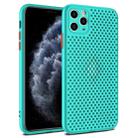 For iPhone 11 Pro All-inclusive Shockproof Breathable TPU Protective Case(Sky Blue) - 1