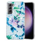 For Samsung Galaxy S21+ 5G IMD Shell Pattern TPU Phone Case(Rose) - 1