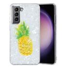 For Samsung Galaxy S22+ 5G IMD Shell Pattern TPU Phone Case(Pineapple) - 1