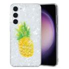 For Samsung Galaxy S23 5G IMD Shell Pattern TPU Phone Case(Pineapple) - 1