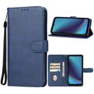 For DOOGEE V20 Pro Leather Phone Case(Blue) - 1