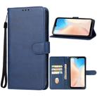 For DOOGEE V30 Pro Leather Phone Case(Blue) - 1