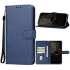 For DOOGEE S41T Leather Phone Case(Blue) - 1