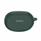 For Realme Buds Air5 Pro Wireless Earphone Silicone Protective Case(Dark Green) - 1