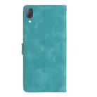 For Sony Xperia L3 Flower Butterfly Embossing Pattern Leather Phone Case(Sky Blue) - 3