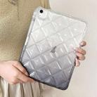 For iPad Pro 11 2022 / 2021 / 2020 Gradient Diamond Plaid TPU Tablet Case(Gradient Black) - 5