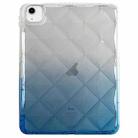 For iPad Air 11 2025 / 2024 Gradient Diamond Plaid TPU Tablet Case(Gradient Blue) - 1