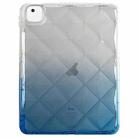 For iPad 10.2 2021 / 2020 / 10.5 Gradient Diamond Plaid TPU Tablet Case(Gradient Blue) - 1