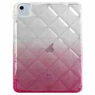 For iPad mini 6 Gradient Diamond Plaid TPU Tablet Case(Gradient Pink) - 1