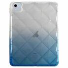 For iPad mini 6 Gradient Diamond Plaid TPU Tablet Case(Gradient Blue) - 1
