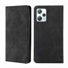 For Blackview A53 / A53 Pro Skin Feel Magnetic Leather Phone Case(Black) - 1