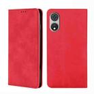 For CUBOT P60 Skin Feel Magnetic Leather Phone Case(Red) - 1