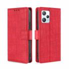 For Blackview A53 / A53 Pro Skin Feel Crocodile Magnetic Clasp Leather Phone Case(Red) - 1