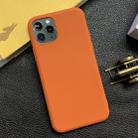 For iPhone 11 Pro Shockproof Frosted TPU Protective Case(Orange) - 1