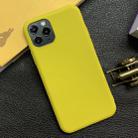 For iPhone 11 Pro Shockproof Frosted TPU Protective Case(Yellow) - 1