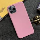 For iPhone 11 Pro Shockproof Frosted TPU Protective Case(Pink) - 1