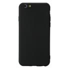 For iPhone 6 Plus Shockproof Frosted TPU Protective Case(Black) - 1