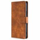 For Tecno Spark 30 4G Skin Feel Crocodile Magnetic Clasp Leather Phone Case(Brown) - 2