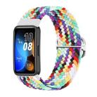 For Huawei Band 8 Nylon Braided Buckle Watch Band(Colorful) - 1