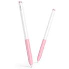 For Xiaomi Stylus Pen 2 Jelly Style Translucent Silicone Protective Pen Case(Pink) - 1