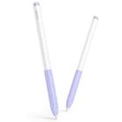 For Xiaomi Stylus Pen 2 Jelly Style Translucent Silicone Protective Pen Case(Purple) - 1