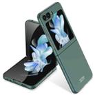 For Samsung Galaxy Z Flip5 GKK Ultra-thin Full Coverage Phone Case(Dark Night Green) - 1