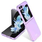 For Samsung Galaxy Z Flip5 GKK Ultra-thin Full Coverage Phone Case(Dream Mirror Purple) - 1