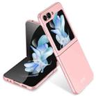 For Samsung Galaxy Z Flip5 GKK Ultra-thin Full Coverage Phone Case(Pink) - 1