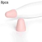 For Xiaomi Stylus Pen 2 8pcs / Set Silicone Wear-resistant Stylus Nib Cover(Pink) - 1