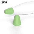 For Xiaomi Stylus Pen 2 8pcs / Set Silicone Wear-resistant Stylus Nib Cover(Green) - 1