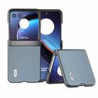 For Motorola Razr 40 Ultra ABEEL Black Edge Genuine Mino Phone Case(Blue) - 1