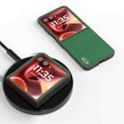 For Motorola Razr 60 Ultra ABEEL Black Edge Genuine Mino Phone Case(Green) - 2