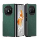 For Huawei Mate X3 Cross Texture All Inclusive Shockproof Protective Phone Case(Green) - 1