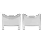 For Xiaomi Mi Band 8 1 Pair  PC Plastic Watch Band Connector(Transparent White) - 1