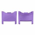For Xiaomi Mi Band 8 1 Pair  PC Plastic Watch Band Connector(Purple) - 1