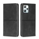 For Blackview A53 / A53 Pro Cow Texture Magnetic Leather Phone Case(Black) - 1