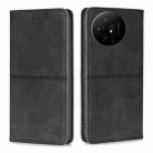 For TCL 50 XL Cow Texture Magnetic Leather Phone Case(Black) - 1