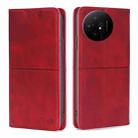 For TCL 50 XL Cow Texture Magnetic Leather Phone Case(Red) - 1