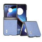 For Motorola Razr 40 Ultra ABEEL Diamond Series Black Edge Phone Case(Sapphire Blue) - 1