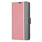 For Infinix Note 40 5G Twill Texture Side Button Leather Phone Case(Pink) - 2