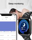 F8 Pro 1.3 inch Touch Screen Smart Bracelet, Support Sleep Monitor / Blood Pressure Monitoring / Blood Oxygen Monitoring / Heart Rate Monitoring, Shell Color:Black (White Black) - 7