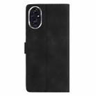 For Honor 200 Flower Butterfly Embossing Pattern Leather Phone Case(Black) - 3