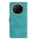 For Honor Magic7 Pro Flower Butterfly Embossing Pattern Leather Phone Case(Sky Blue) - 3