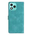 For Honor 400 Lite Global Flower Butterfly Embossing Pattern Leather Phone Case(Sky Blue) - 3