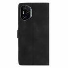 For Honor 400 Pro Global 160.8mm Flower Butterfly Embossing Pattern Leather Phone Case(Black) - 3