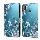 For Huawei P20 Lite Crystal 3D Shockproof Protective Leather Phone Case(Plum Flower) - 1