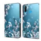 For Huawei P30 Lite Crystal 3D Shockproof Protective Leather Phone Case(Plum Flower) - 1