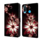 For Huawei P30 Lite Crystal 3D Shockproof Protective Leather Phone Case(Fantastic Flower) - 1