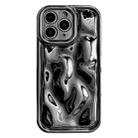 For iPhone 11 Pro Max Electroplating Meteorite Texture TPU Phone Case(Black) - 1