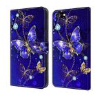 For iPhone 6 Plus / 7 Plus / 8 Plus Crystal 3D Shockproof Protective Leather Phone Case(Diamond Butterfly) - 1